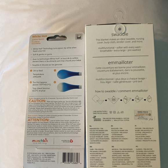 Swaddle blanket - Picture 2 of 2